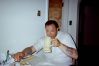 after my run but before coffee