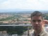 At the top of the Basilica at Vatican City